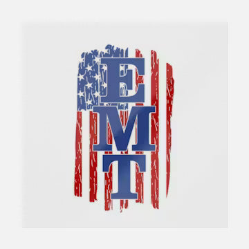 EMT With  Flag