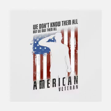 We  Dont Know Them  All American Veteran